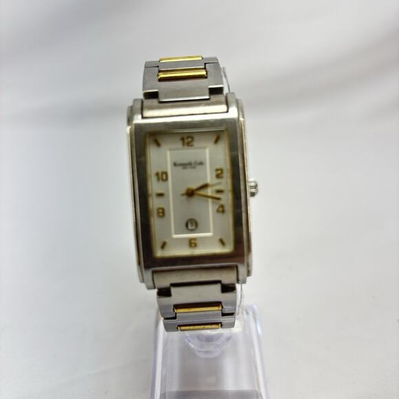 kenneth cole Rectangle Stainless Diamond Club 2000 - Picture 1 of 5